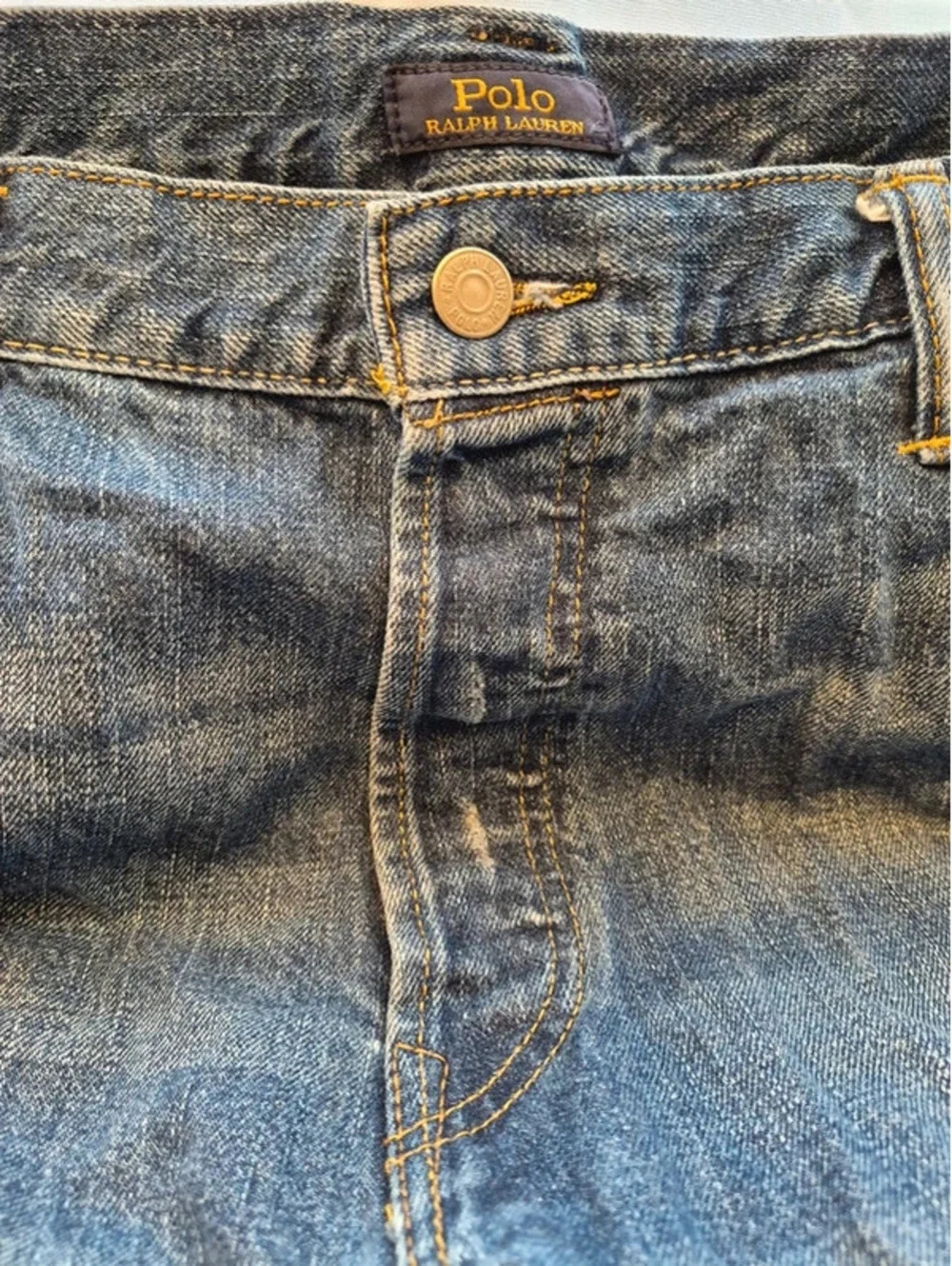 Distressed Ralph Lauren Polo Men's Jeans SWEET